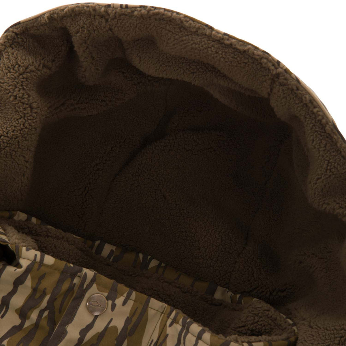 Drake Waterfowl Throwback 80 Sport 3-in-1 Jacket Inside Hood Image