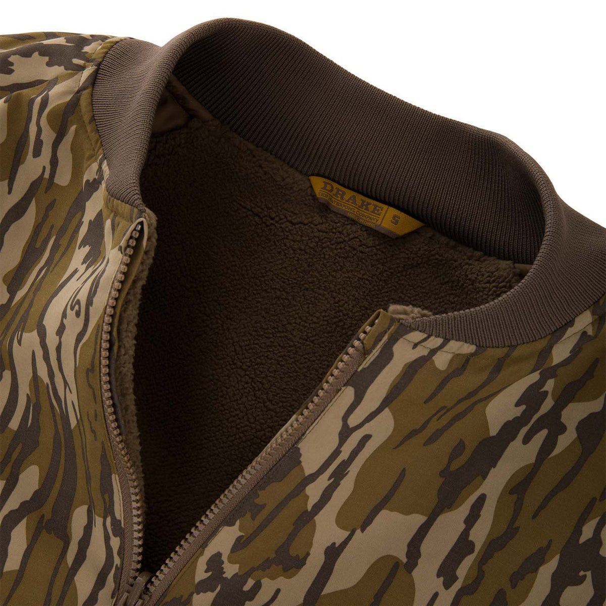 Drake Waterfowl Throwback 80 Sport 3-in-1 Jacket Open Neck on Liner Image