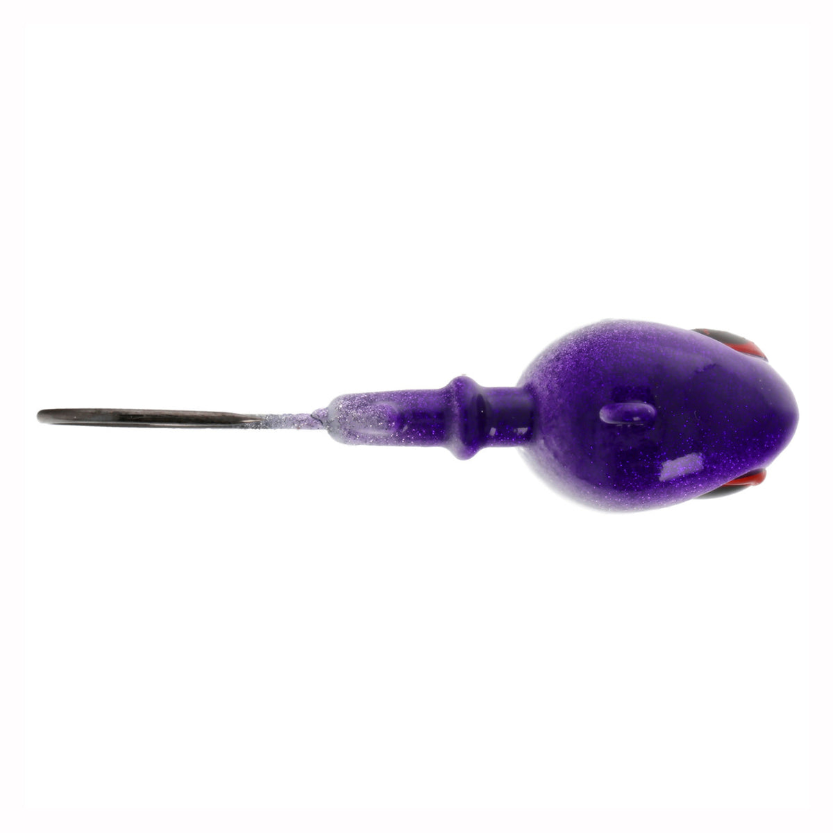 Eagle ClaW Lazer Sharp Walleye Jig Top Image in Purple Ice