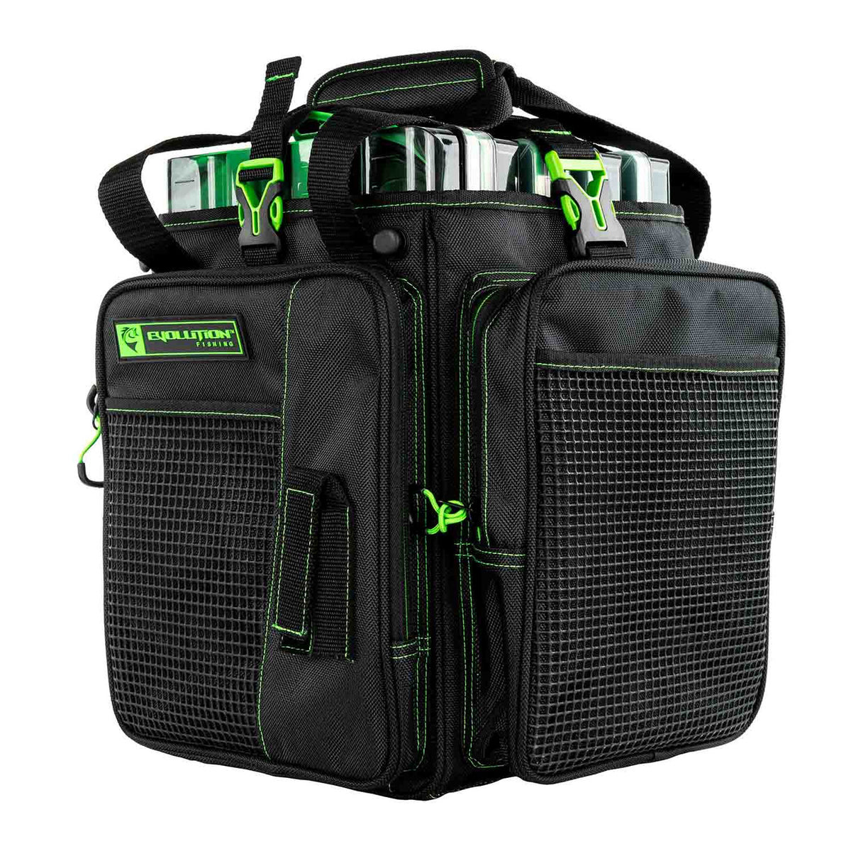 Evolution Outdoor Vertical 3700 Drift Series Tackle Bag Angled Image