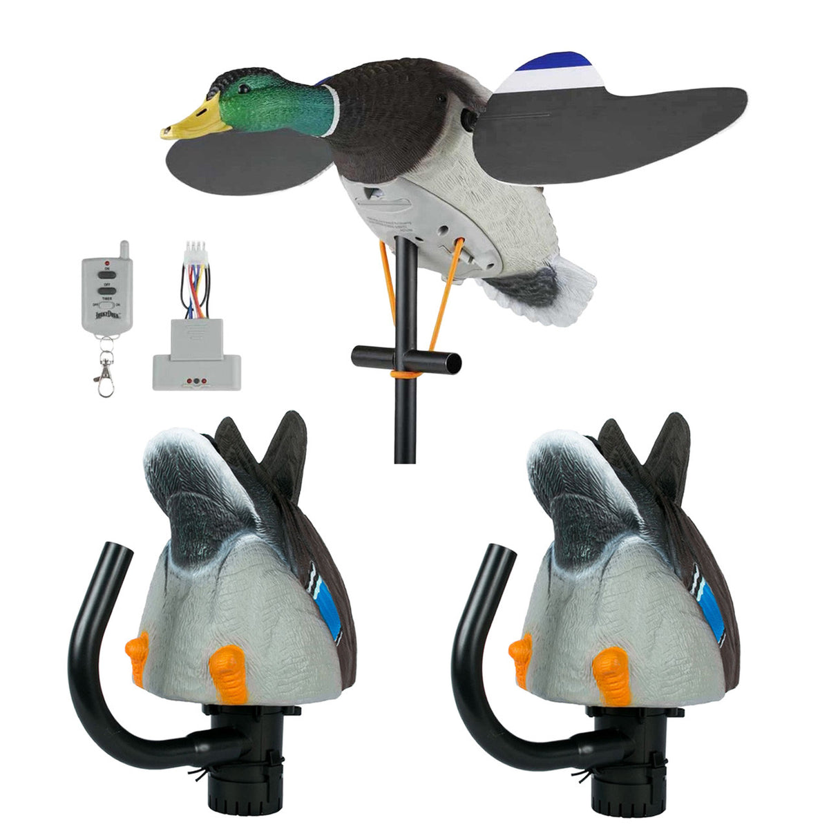 Lucky Duck Agitator 2.0 Drake/Drake Combo AND Lucky Junior II with Remote