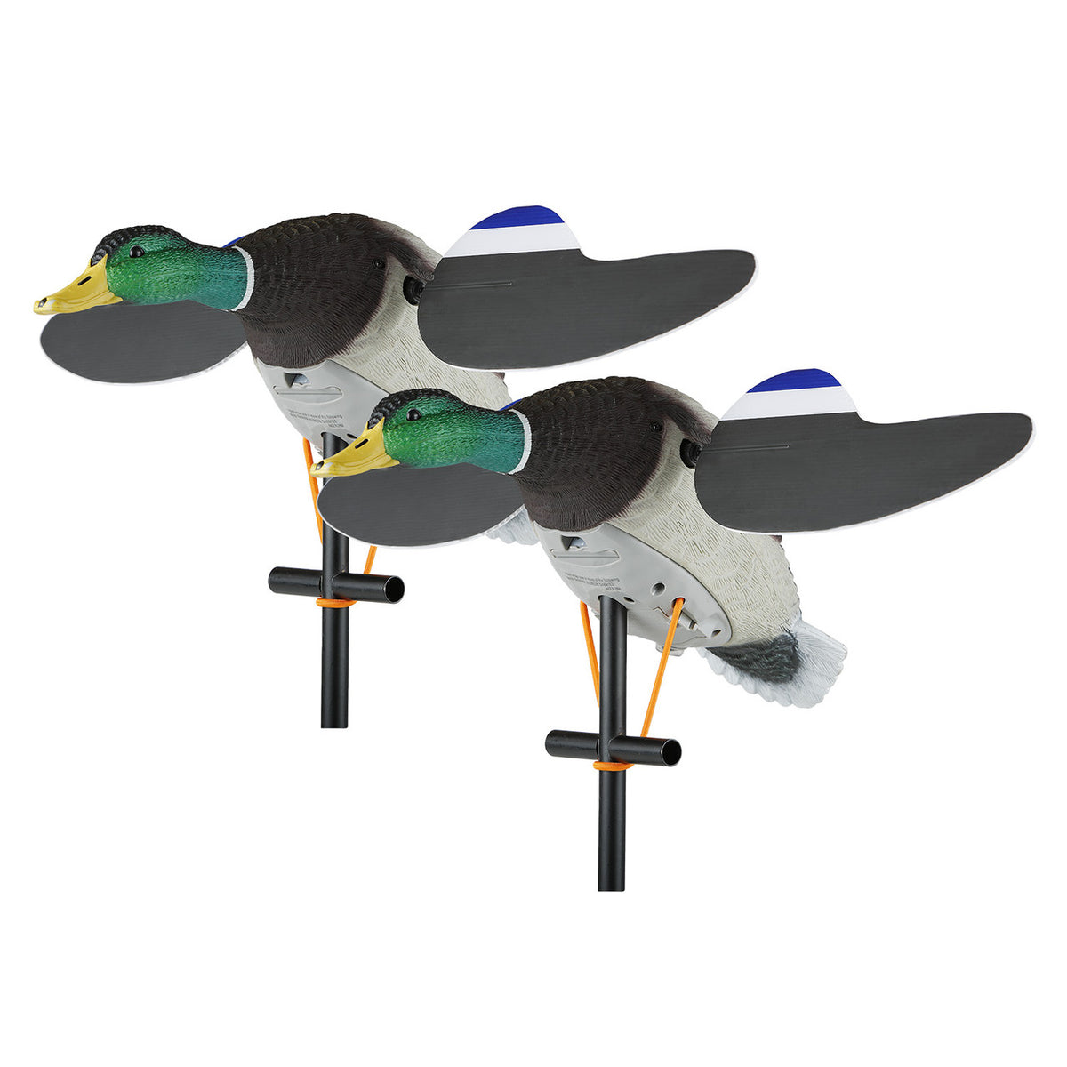 image of Lucky Duck Lucky Junior Drake Mallard Decoys Twin Pack.