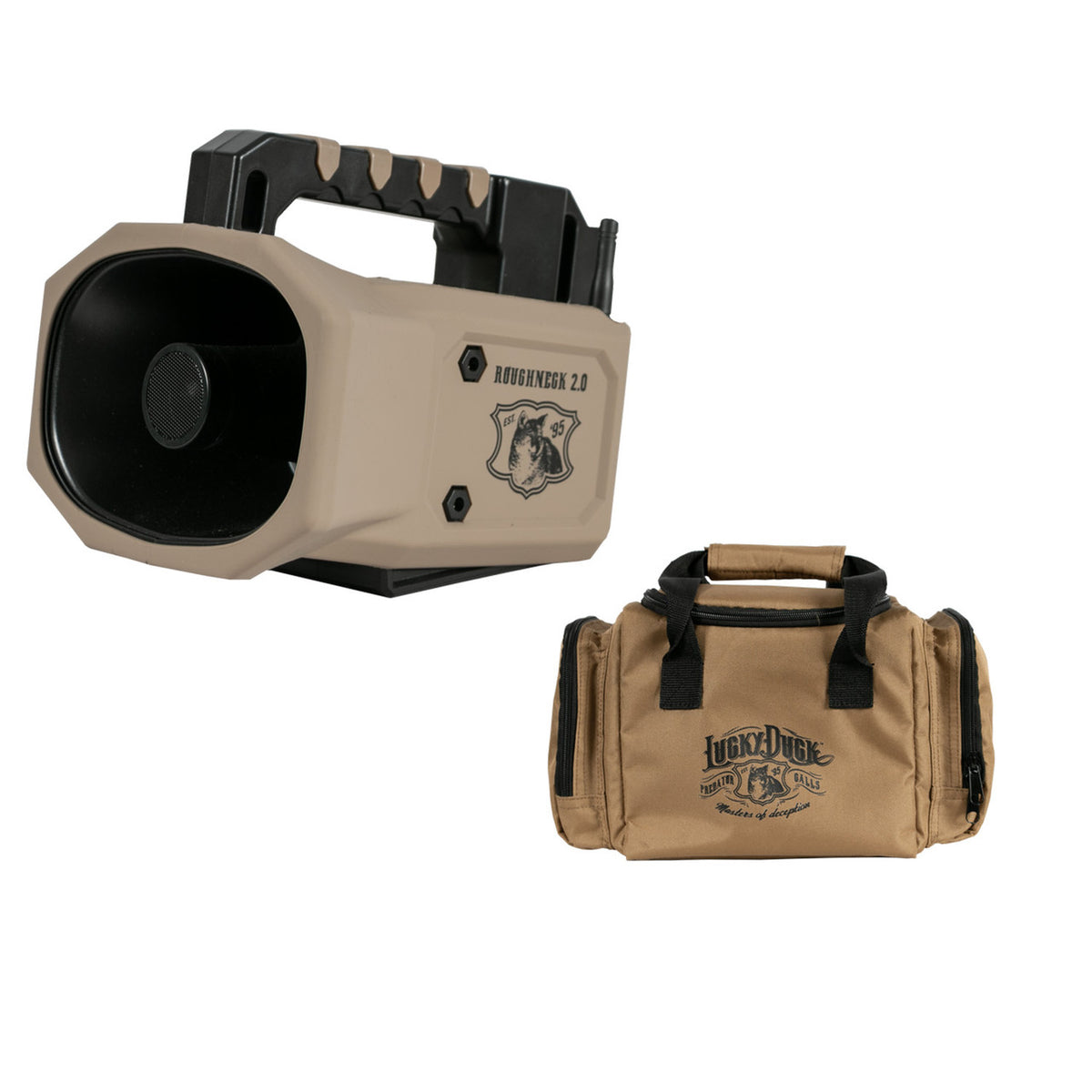 Lucky Duck Roughneck 2.0 Predator Call with bag image