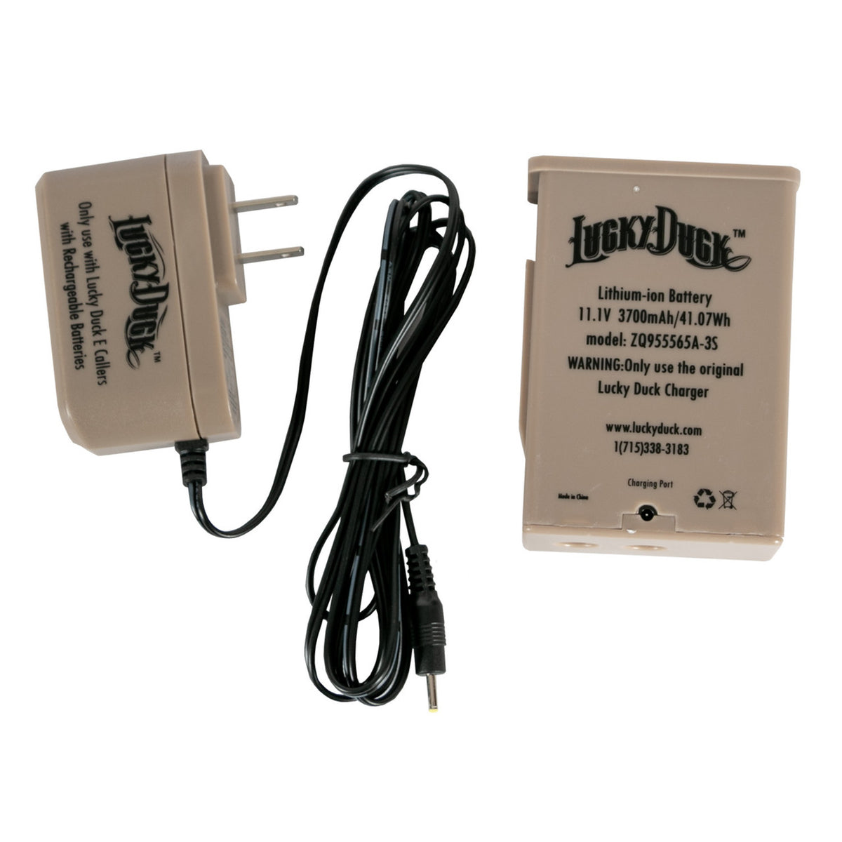 Lucky Duck E Caller Battery and Charger Kit 2.0 image