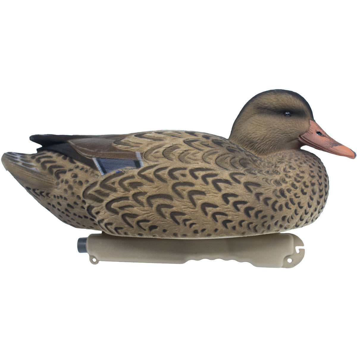 Final Approach LIVE Fully Flocked Mallard Floater Duck Decoys with 12-Slot Decoy Bag Image