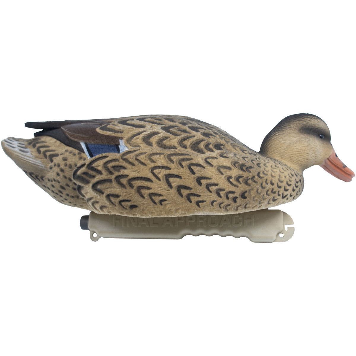 Final Approach LIVE Fully Flocked Mallard Floater Duck Decoys with 12-Slot Decoy Bag Image