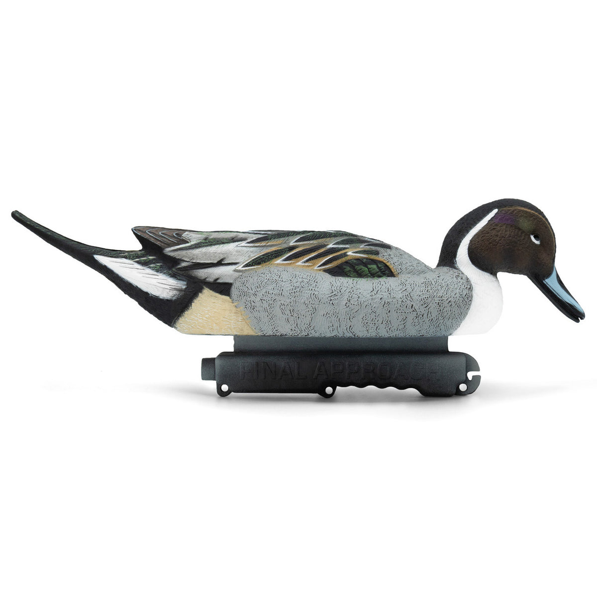 Final Approach Live Pintail Floater Duck Decoy head down image