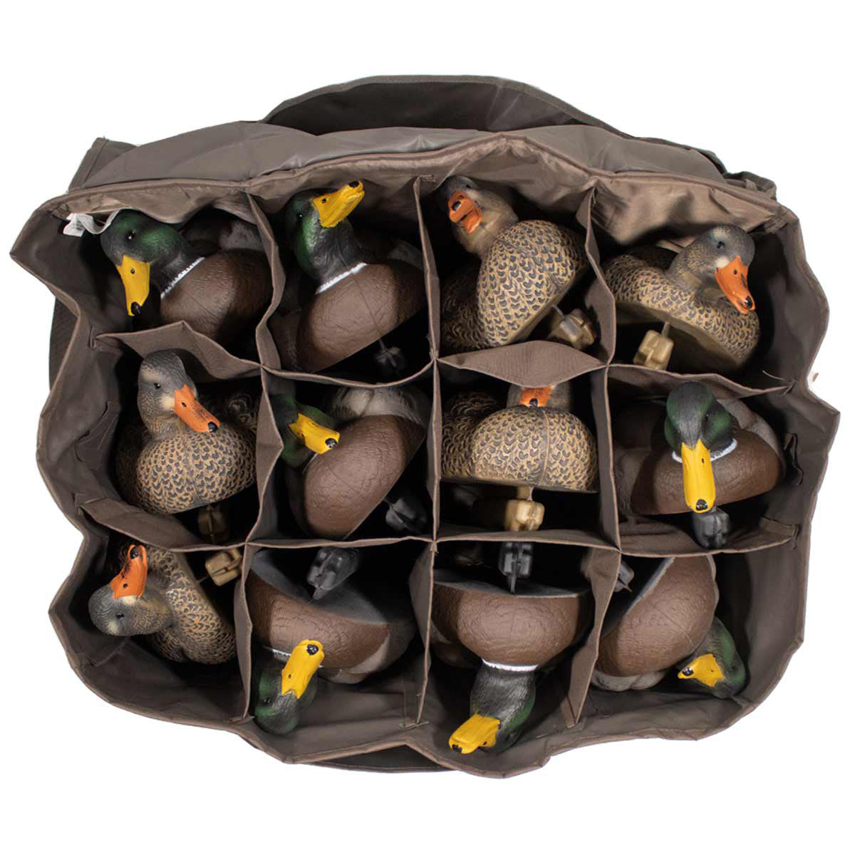 Final Approach 12 Slot Duck Floater Bag Inside Slots Image