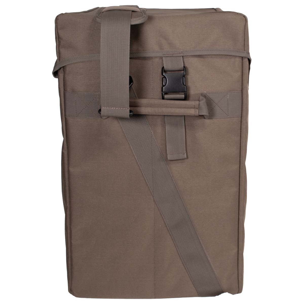 Side Image of the Final Approach Structured Sleeper Shell Bag.