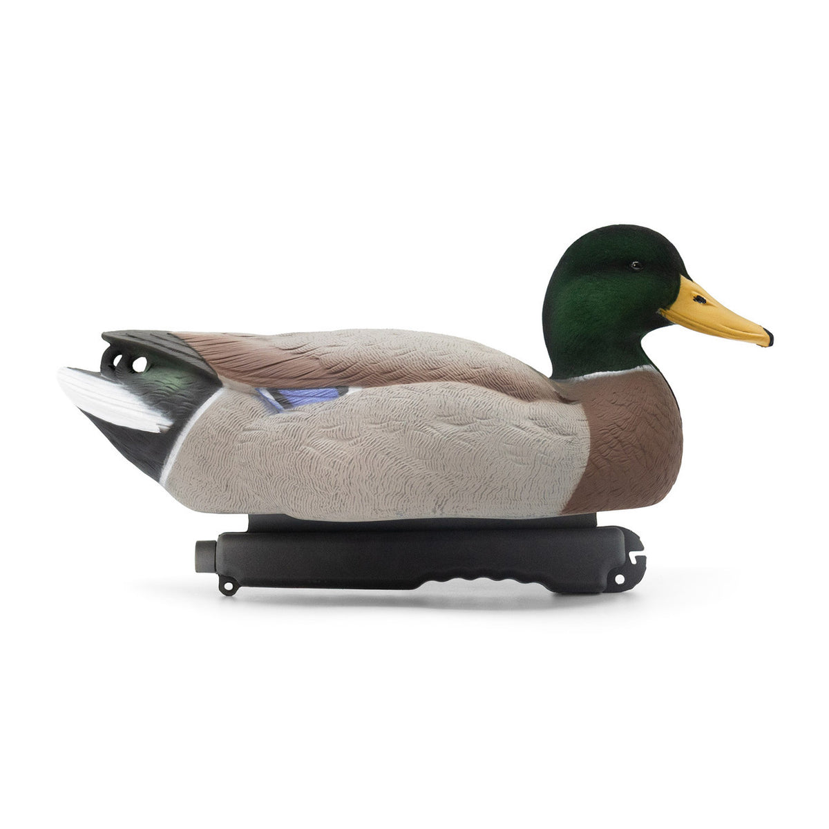Side image of the Final Approach HD Mallard Floaters With Flocked Drake Heads.