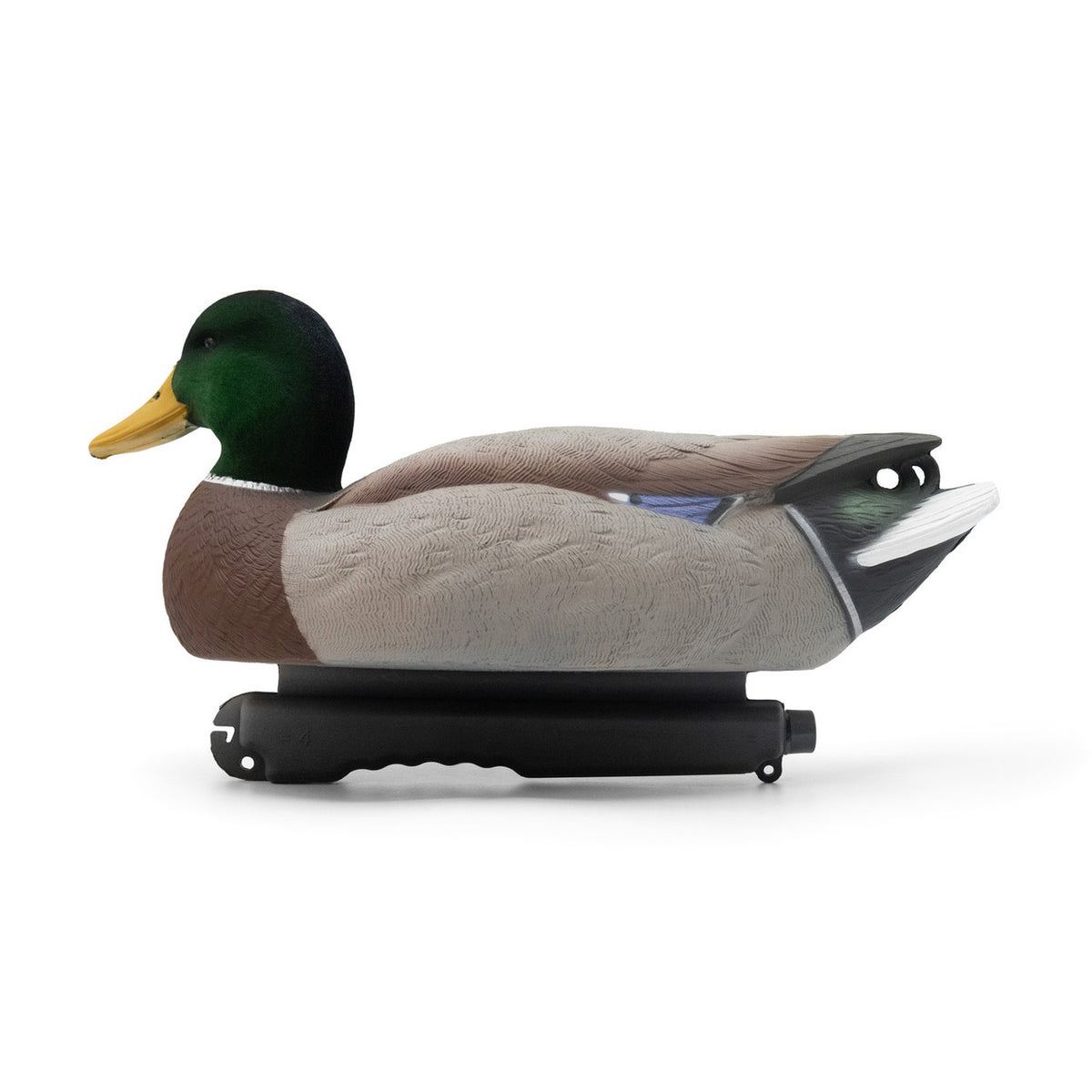 Flipped image of the Final Approach HD Mallard Floaters With Flocked Drake Heads.