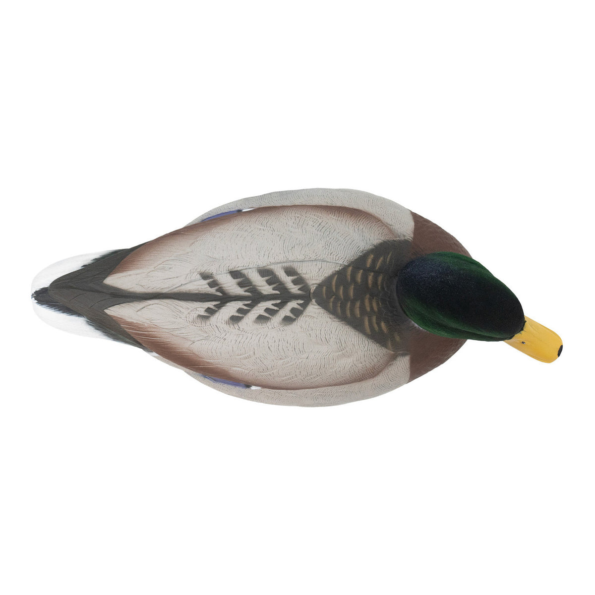 Top image of the Final Approach HD Mallard Floaters With Flocked Drake Heads.