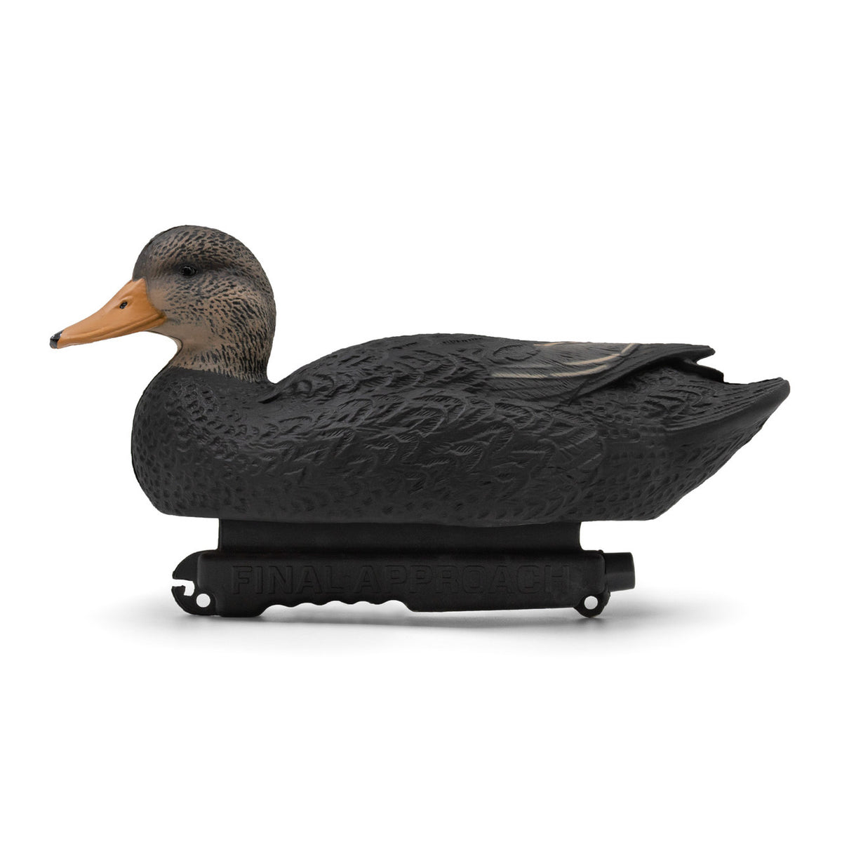 Mallard Left Side Image of the Final Approach Last Pass Black Duck Decoys.