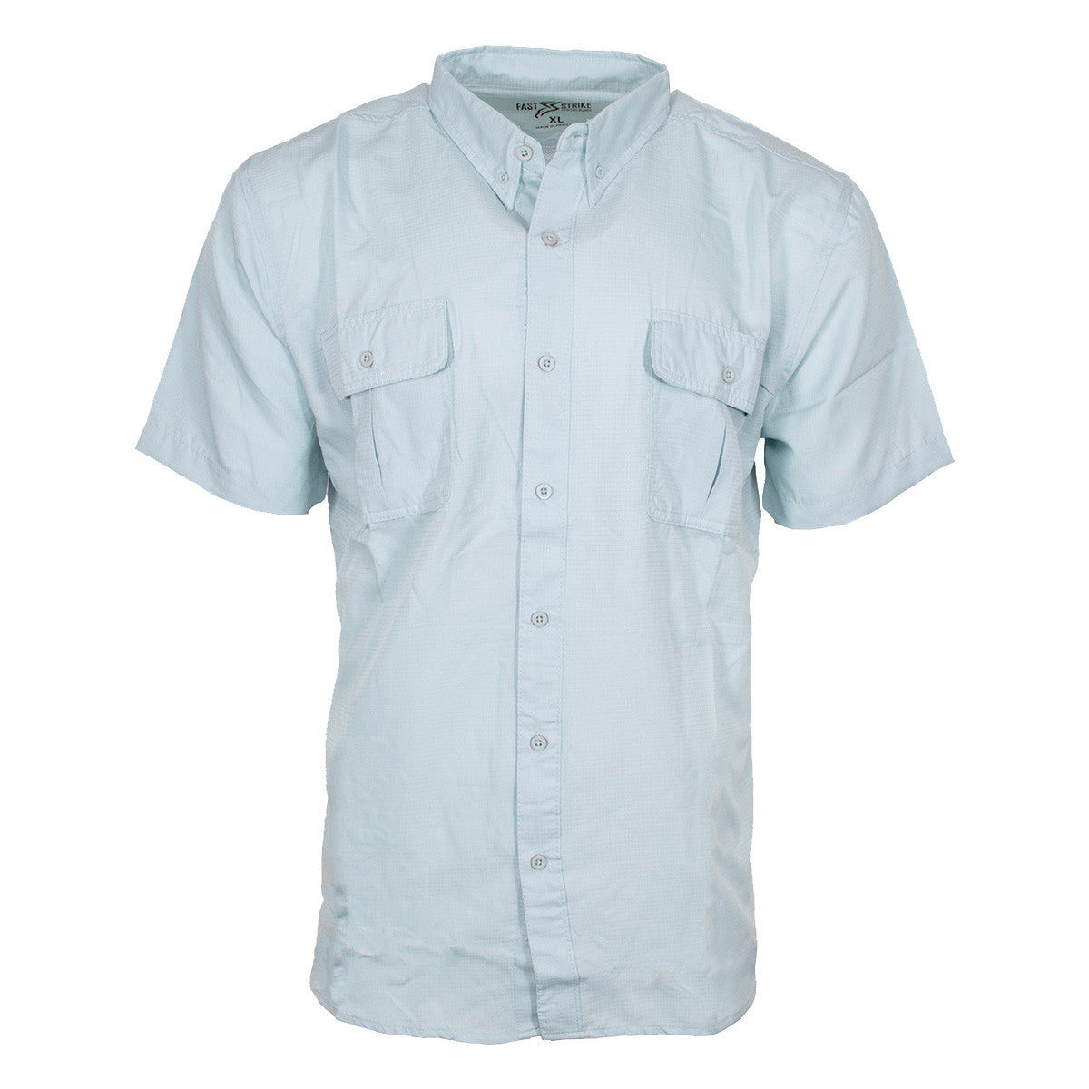 Fast Strike Short Sleeve Ripstop Button-Down Shirt Image