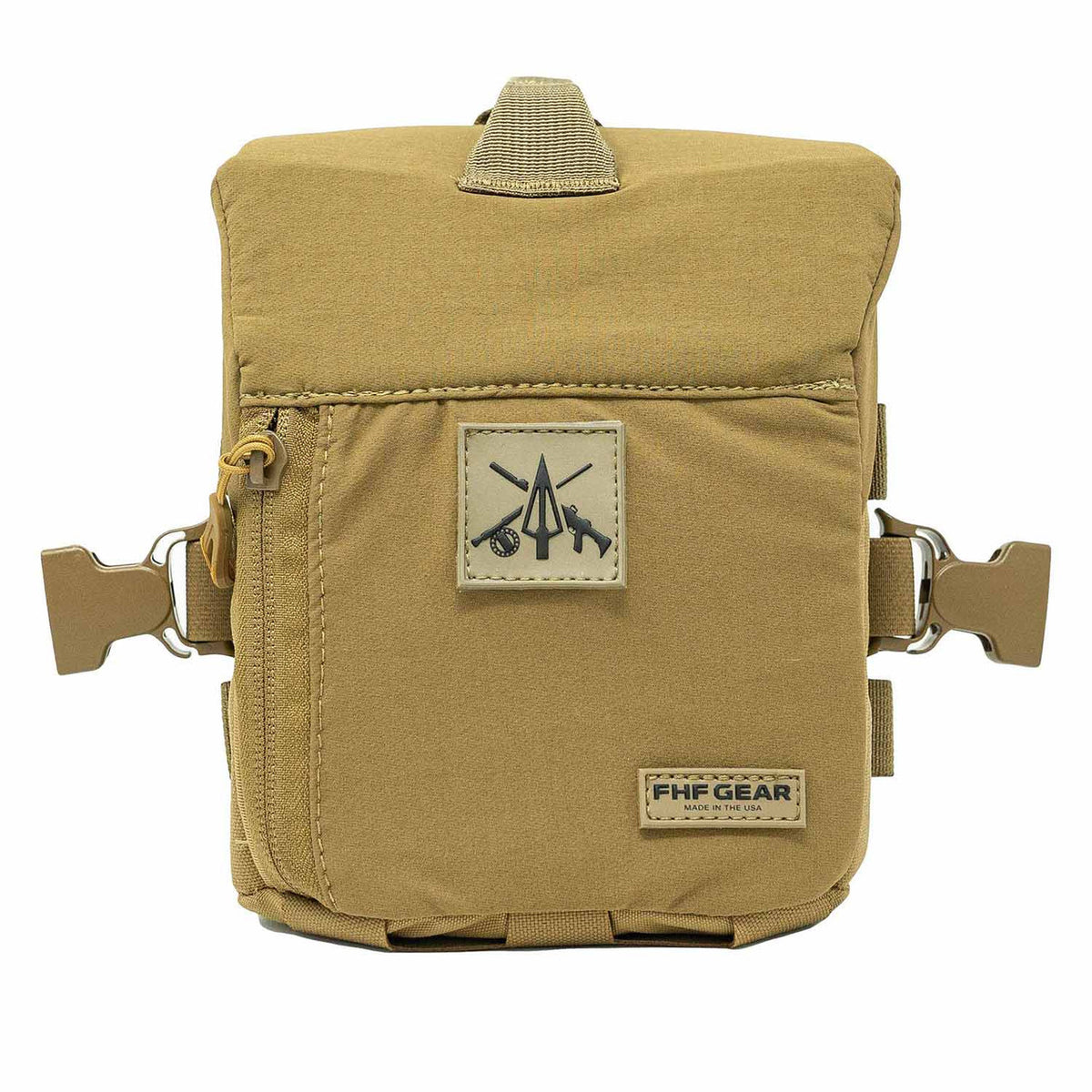FHF FOB Bino Harness image in Coyote Brown