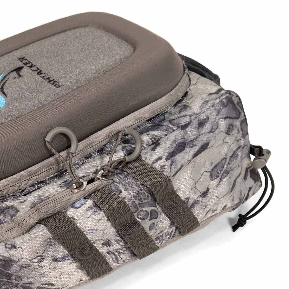 Side strap image of the Fishtacker Riverpath Chest Pack.