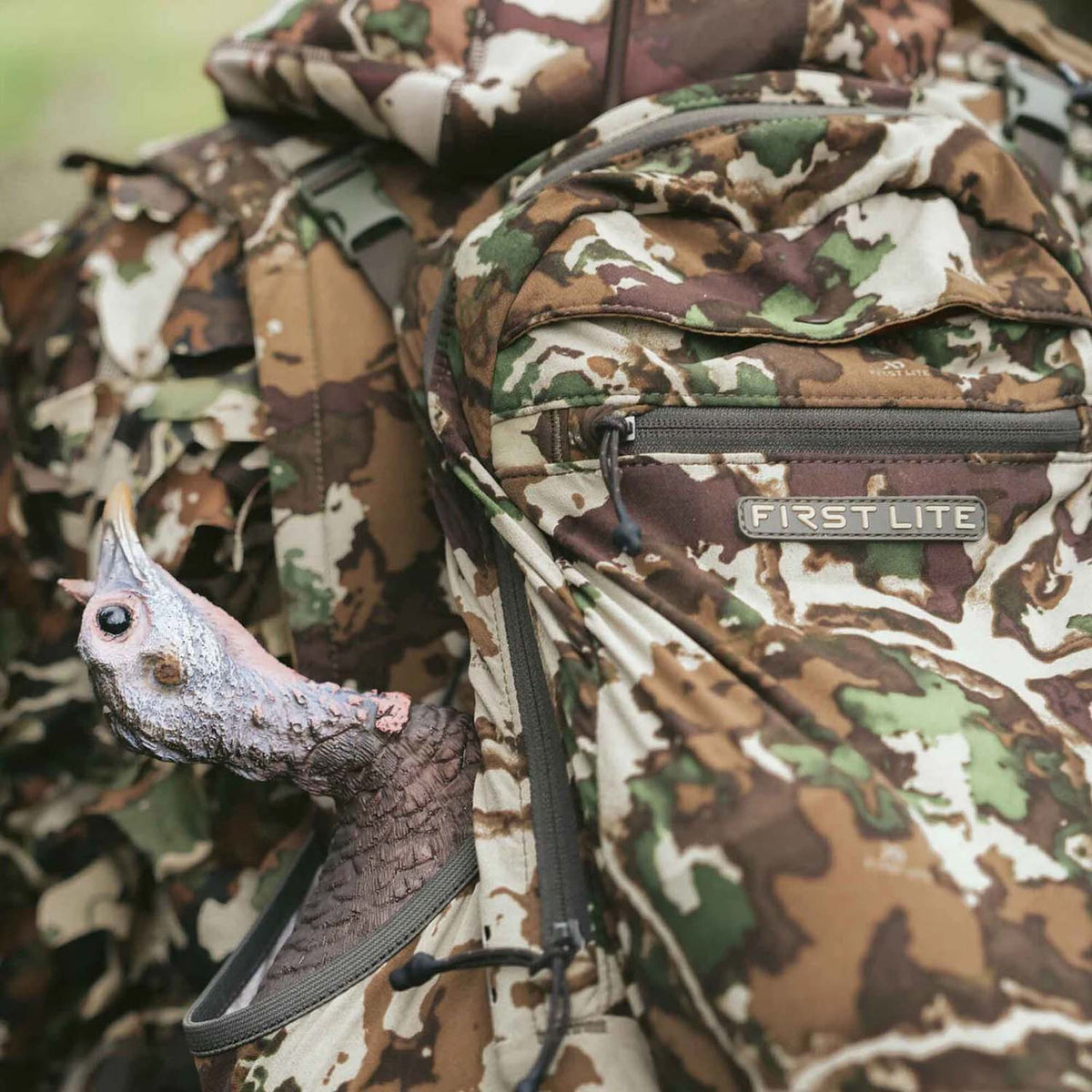 First Lite Treeline Turkey Vest Game Bag Image