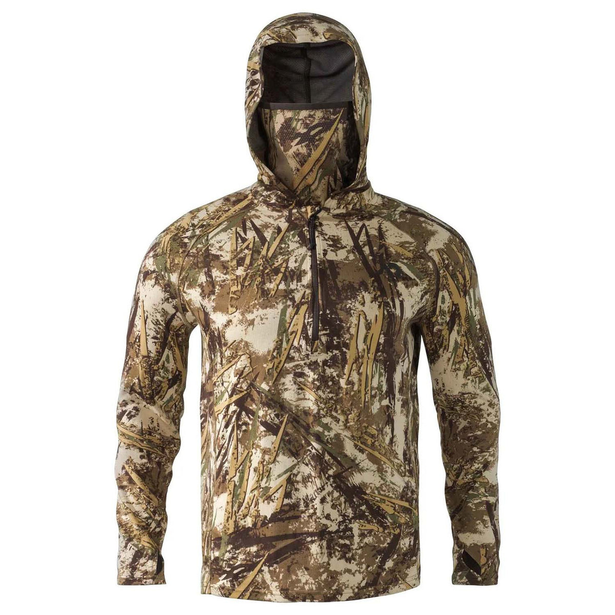 First Lite Approach Hoody Front Image in Typha