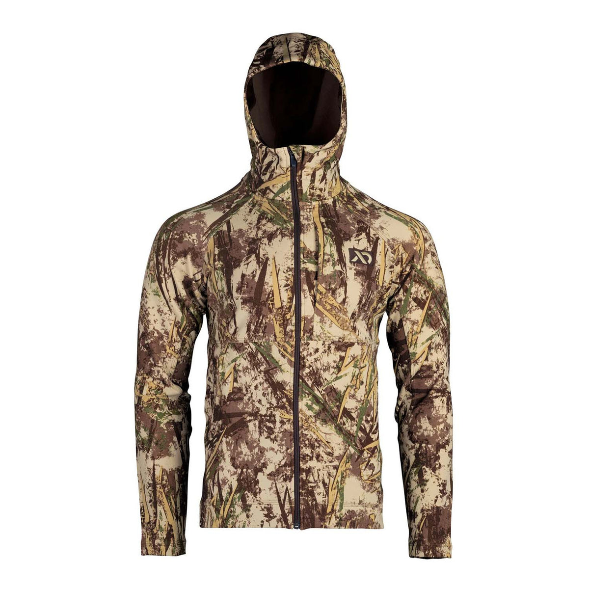 First Lite Rugged Wool Full Zip Jacket image in Typha
