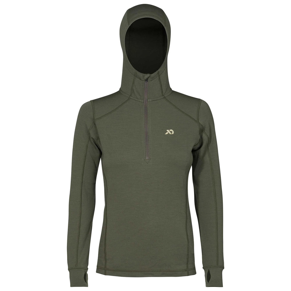 First Lite Women's Kiln Hoody image in Conifer