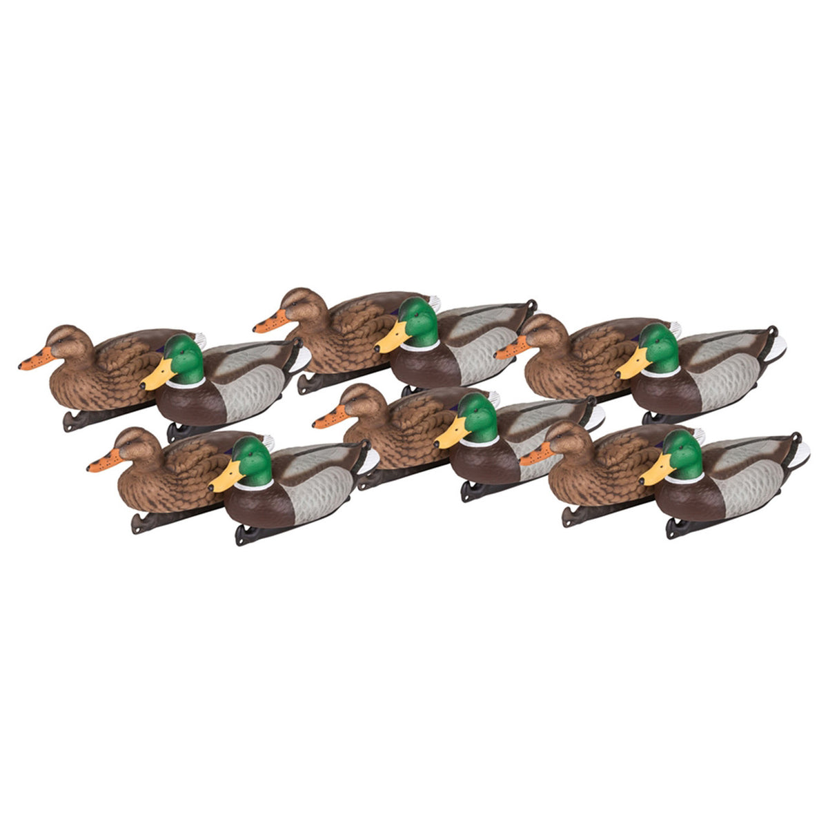 12-Pack Image of the Flambeau Master Series Mallard Duck Floaters.