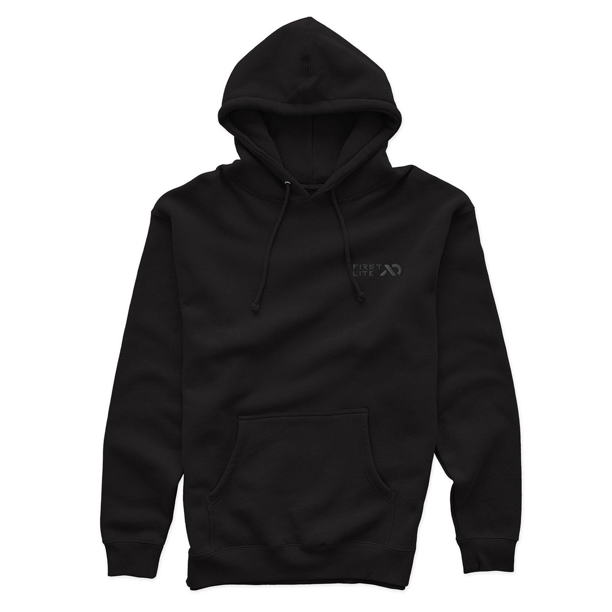 First Lite Embroidered Logo Hoody Image in Black
