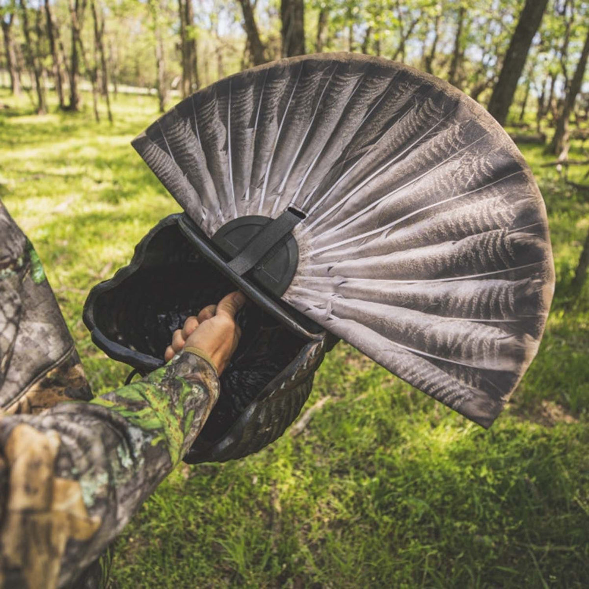 Flextone Thunder Creeper Strutter Turkey Decoy Back Image