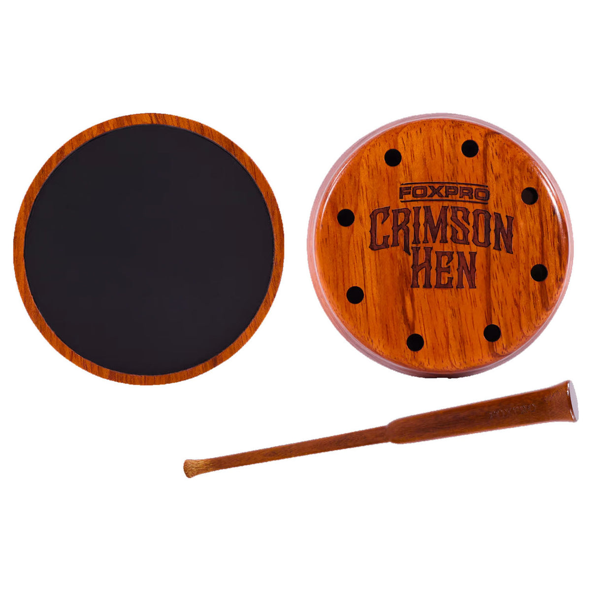 Foxpro Crimson Hen Aluminum Friction Turkey Call
