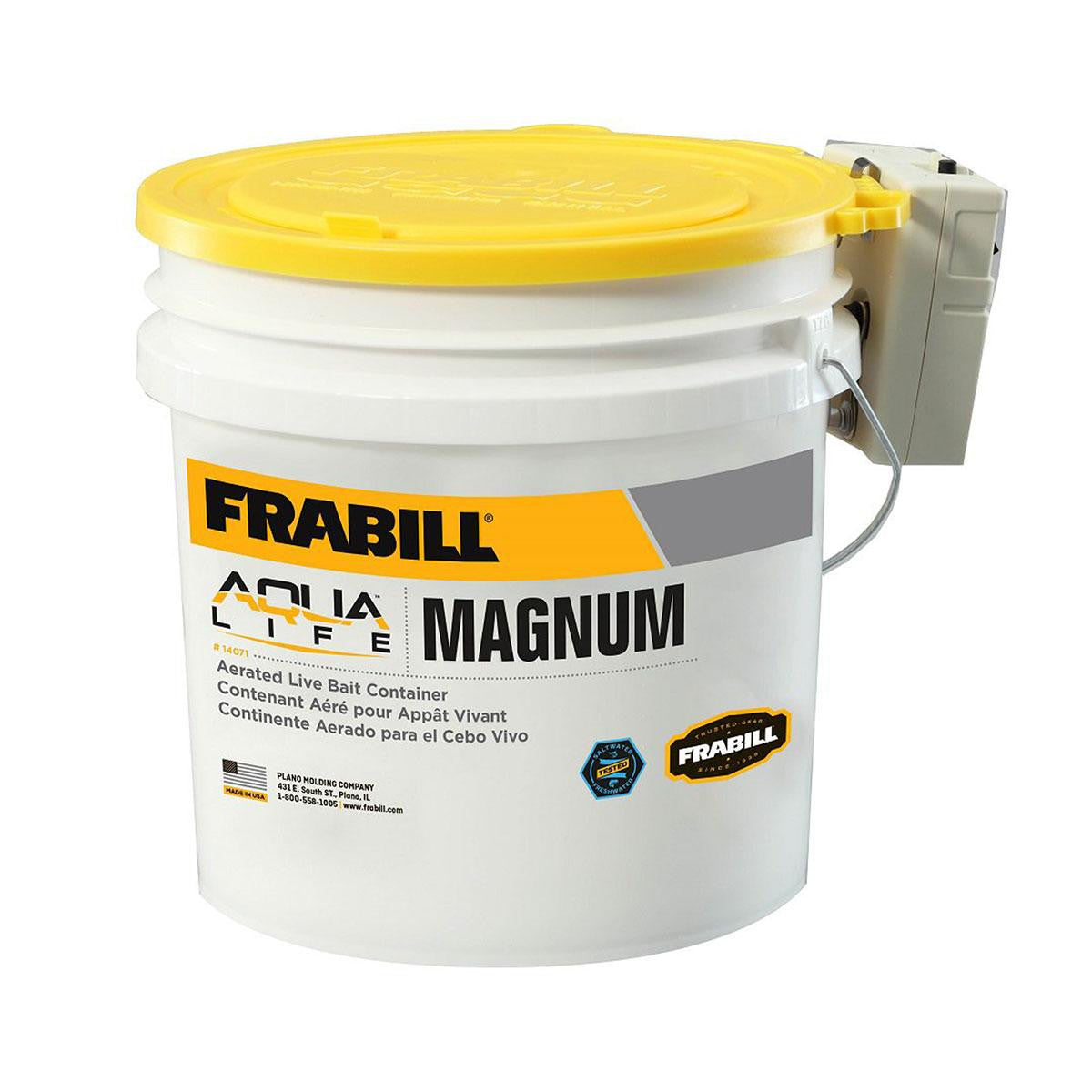 Frabill Magnum Bucket 4.25 Gallons with Aerator