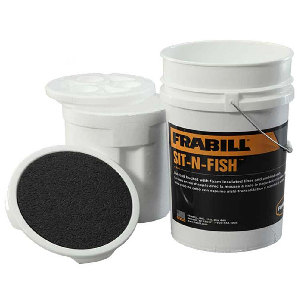 Frabill Sit-N-Fish Insulated 6-Gallon Bucket Product Image