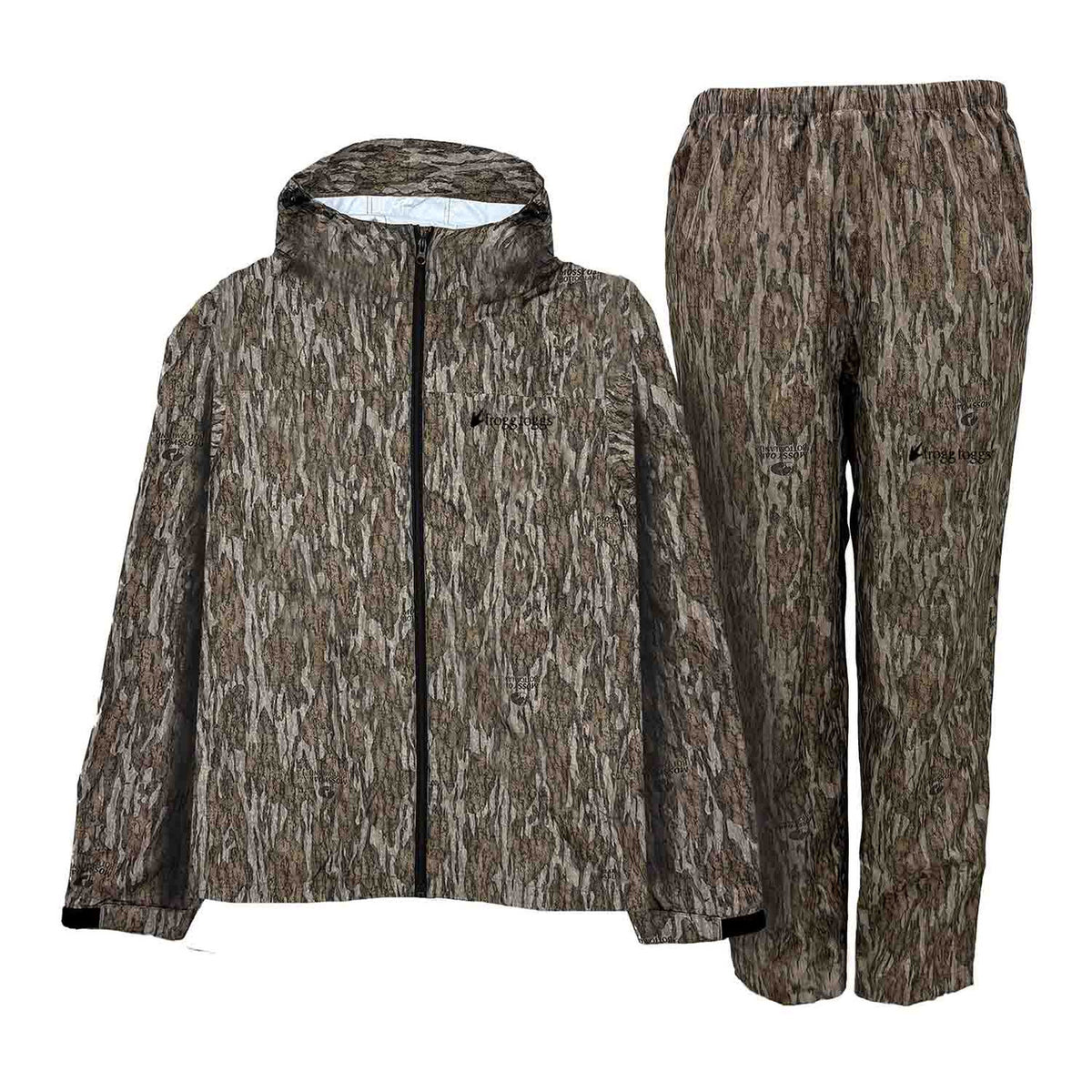 Image of the Frogg Toggs Vapor Rain Suit in Mossy Oak Bottomland