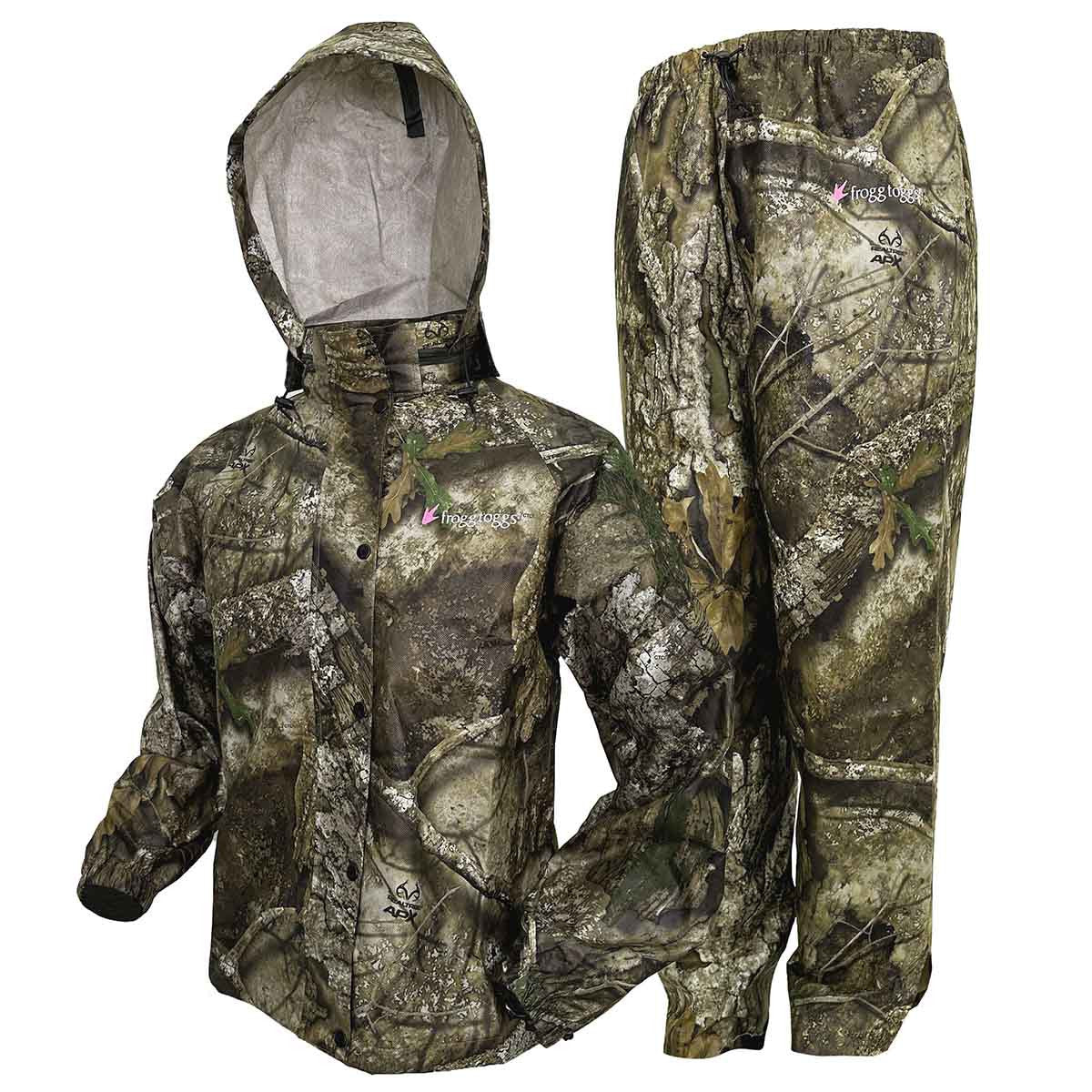 image of Frogg Toggs Women's Classic All-Purpose Suit in Realtree APX.