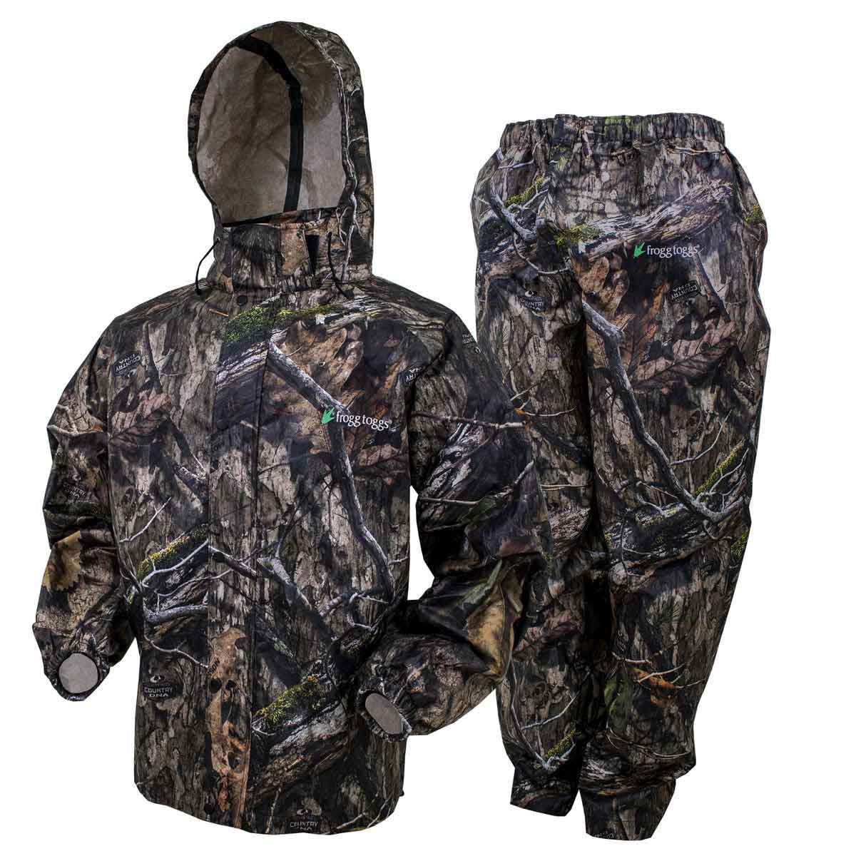 Frogg Toggs All Sport Rain Suit, Camo Image in Mossy Oak DNA