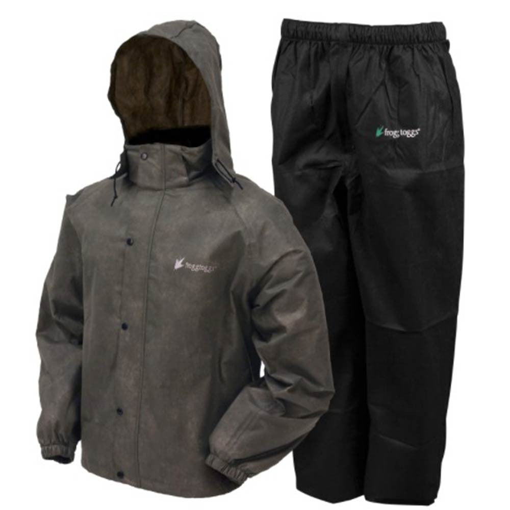 Frogg Toggs All Sport Rain Suit image in Stone Black