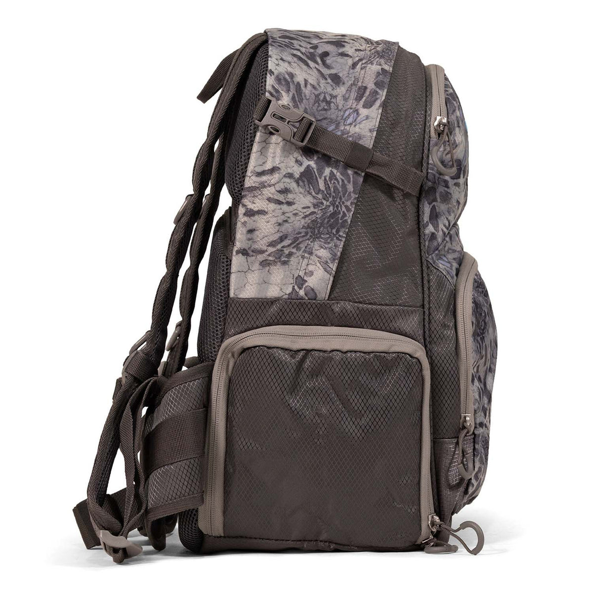 Left Side Image of the Fishtacker Fisherman Backpack 3.0.