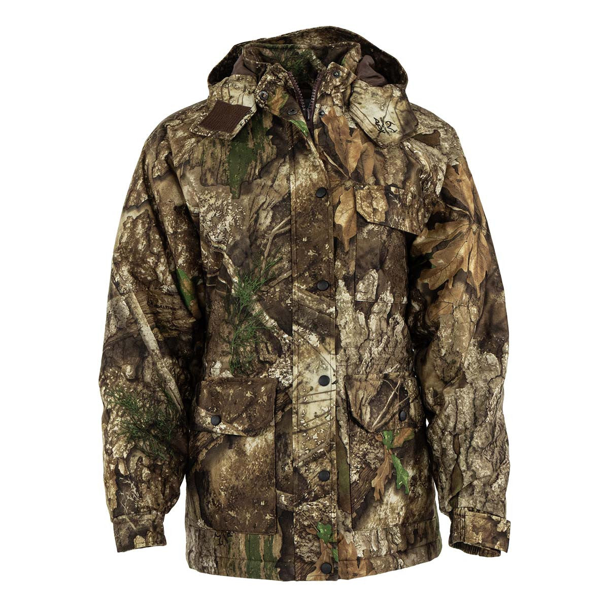 Gamehide Women's Sunrise Hunting Parka Image in Realtree APX