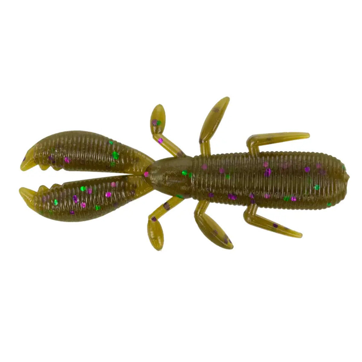 Gary Yamamoto Covert Craw Floater 2.5" - 10 Pack - Large Green Purple