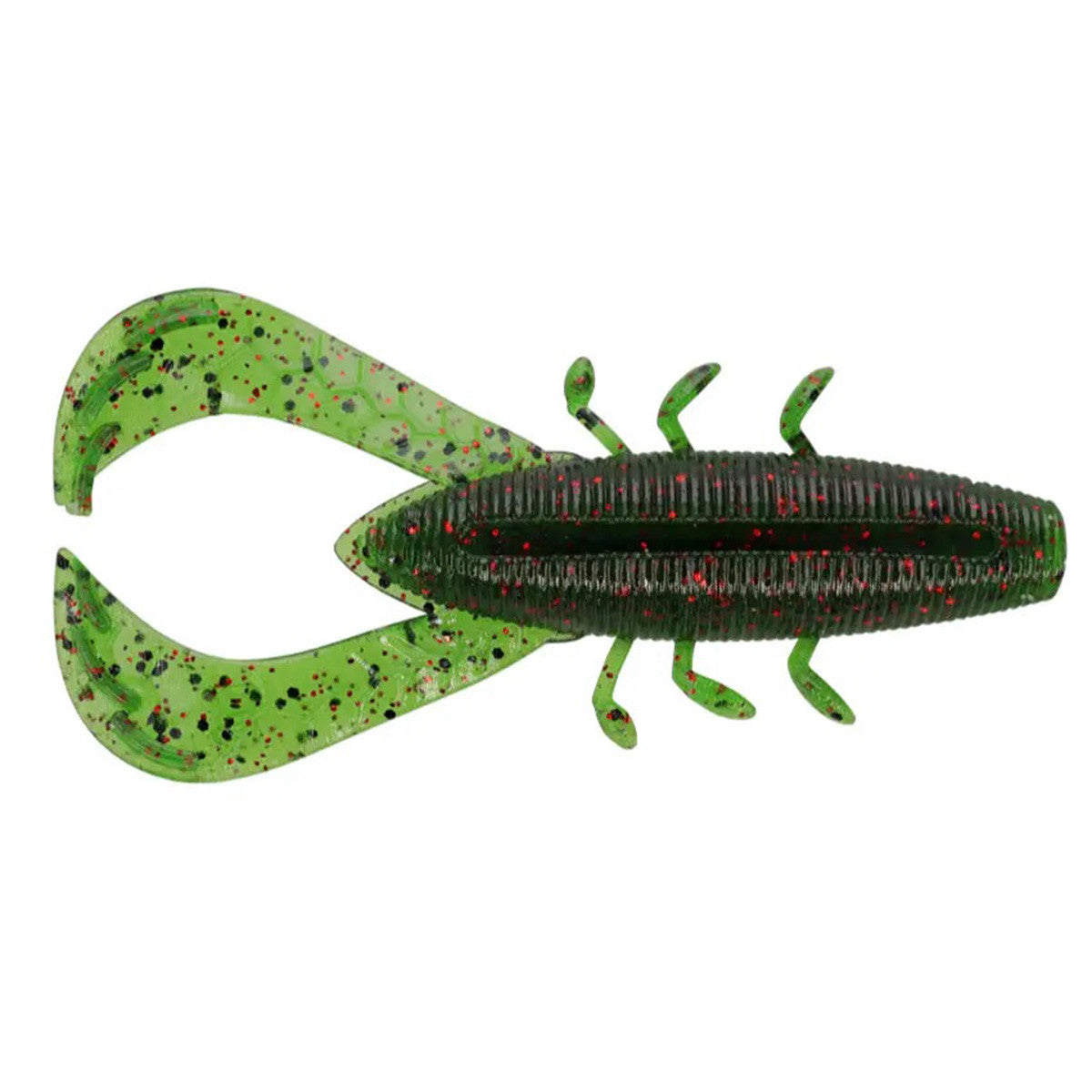 Gary Yamamoto Custom Baits 3.5" Nuki Bug Image in Watermelon/Black and Red