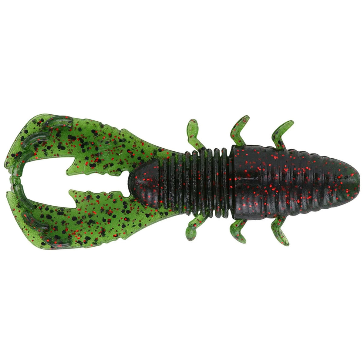 Gary Yamamoto Custom Baits Yama Bug Image in Watermelon Black and Red