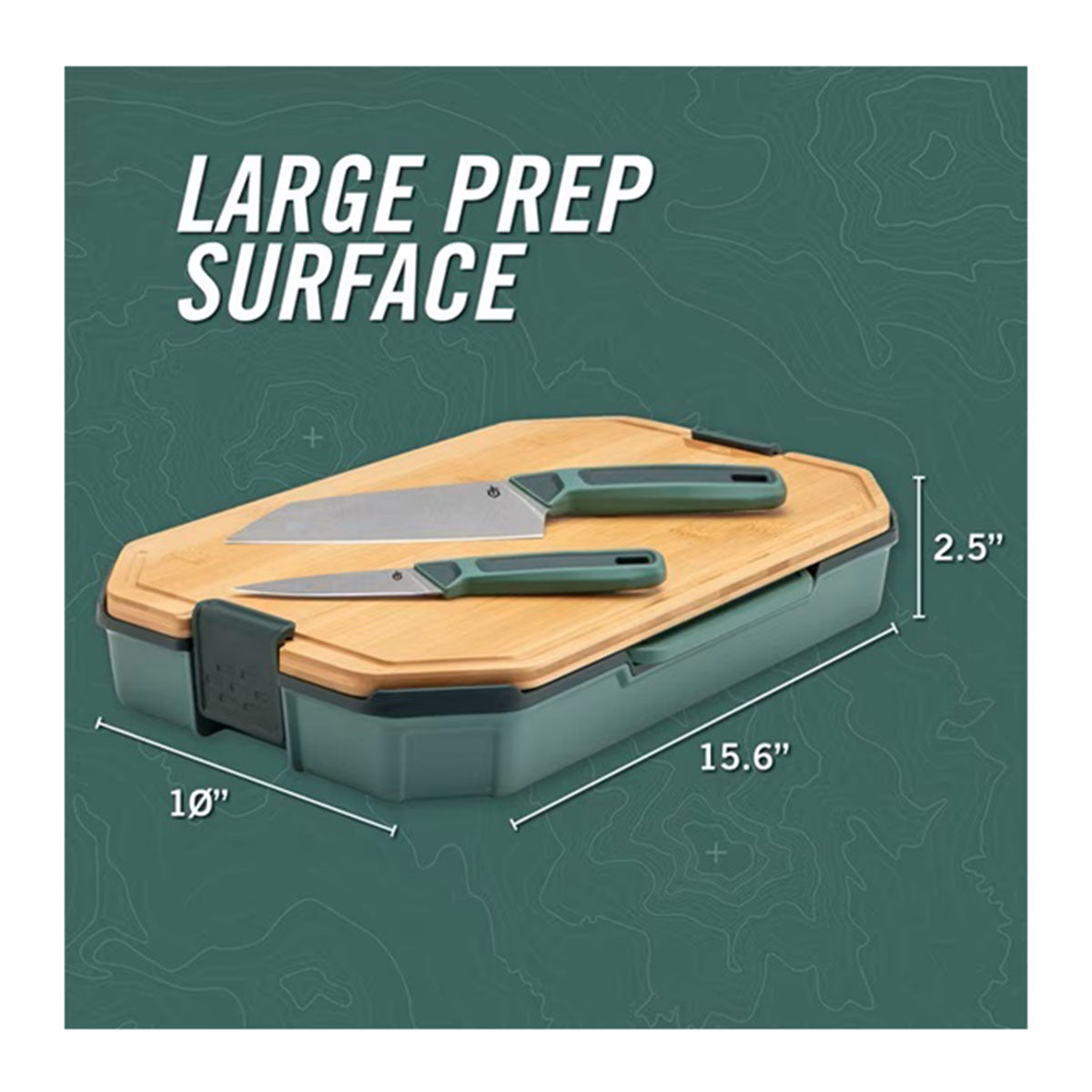 Gerber Gear ComplEAT Cutting Board Set Prep Surface Image