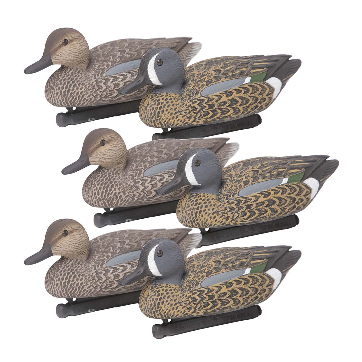 Blue-Winged Teal Duck Decoys, 6 Pack Image