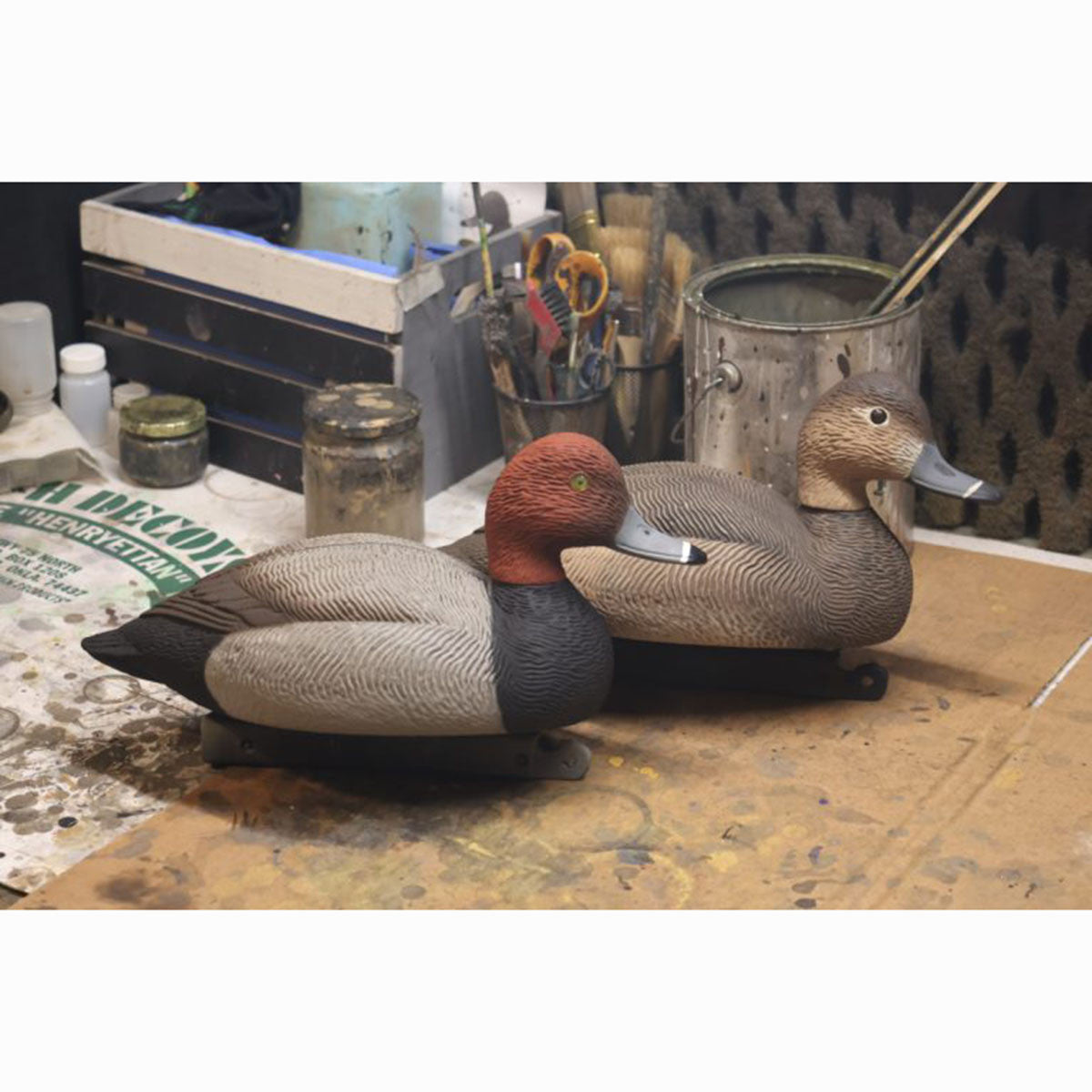 Premier Series Redhead Duck Decoys, 12 Pack