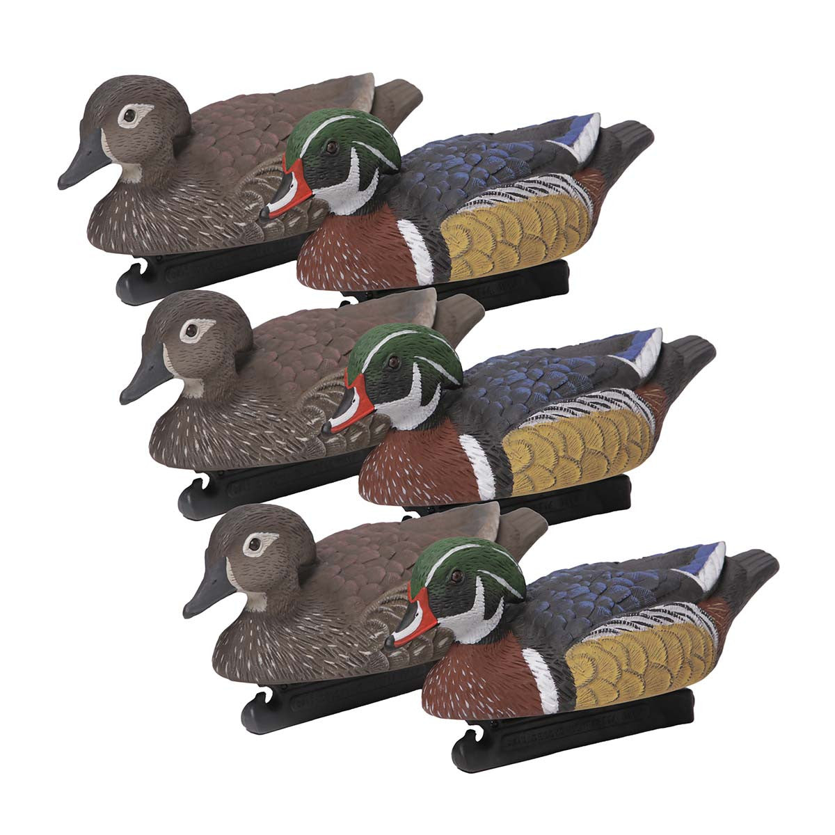 Premier Series Wood Duck Decoys, 6 Pack Image
