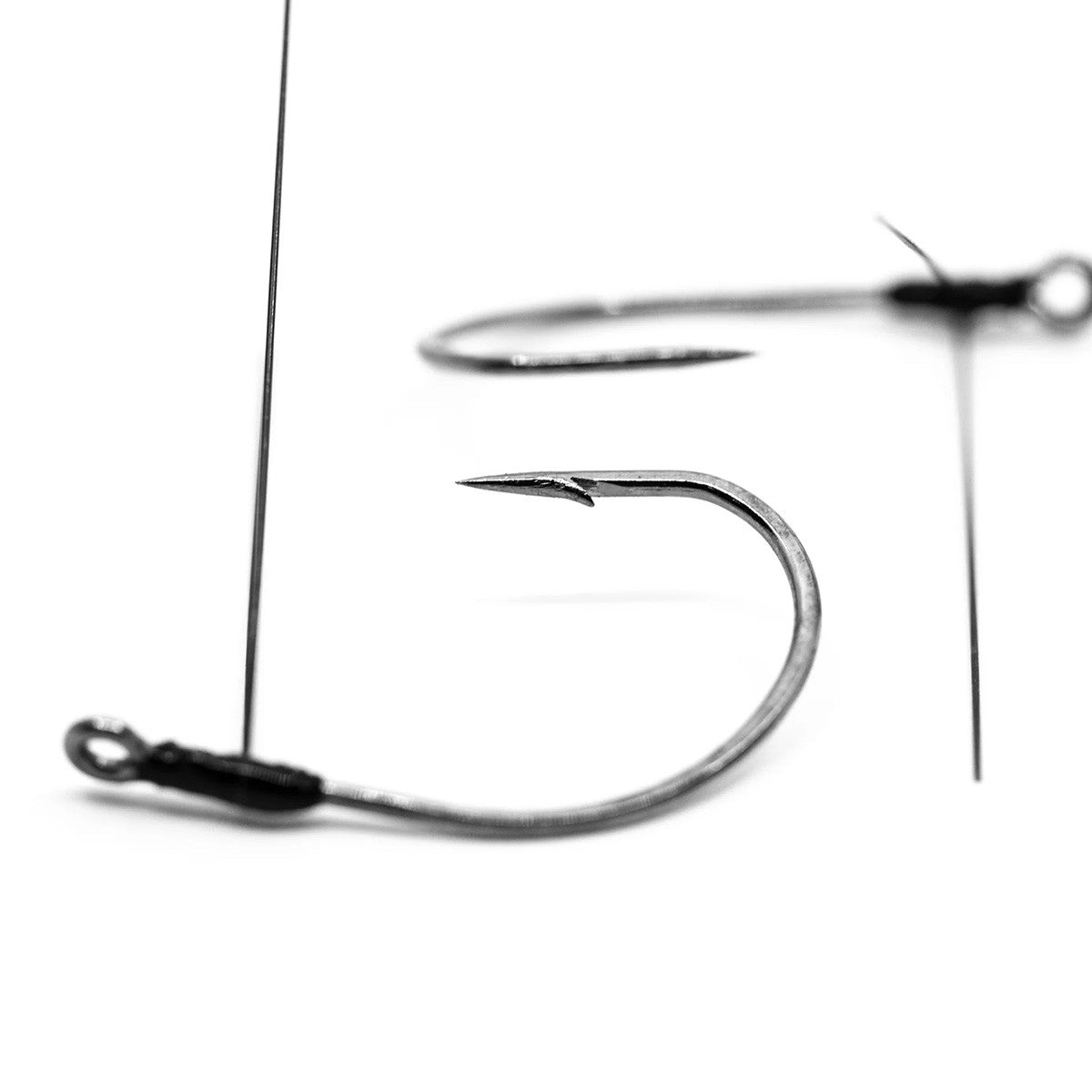 Detailed Image of the Googan Baits Green Series Lunker Weedless Wacky Hook.