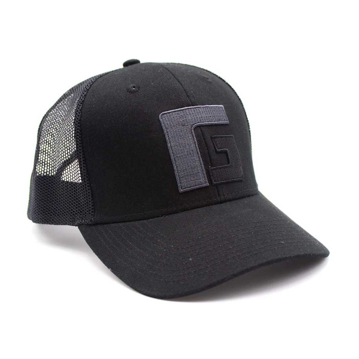 Rogers Mesh Back Hat - Black/Black