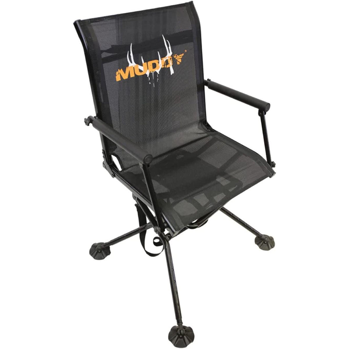 Muddy Outdoors Swivel Ground Seat with Adjustable Legs Image