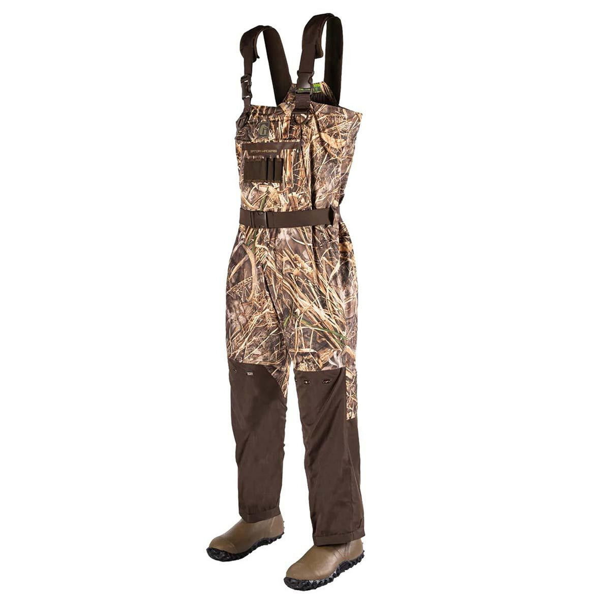Image of the Gamehide Shield Insulated Waders in Realtree Max 7