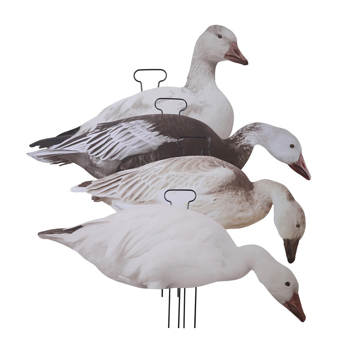 Higdon Outdoors FLATS Snow/Juvie/Blue Goose Standard Silhouette Decoys Image