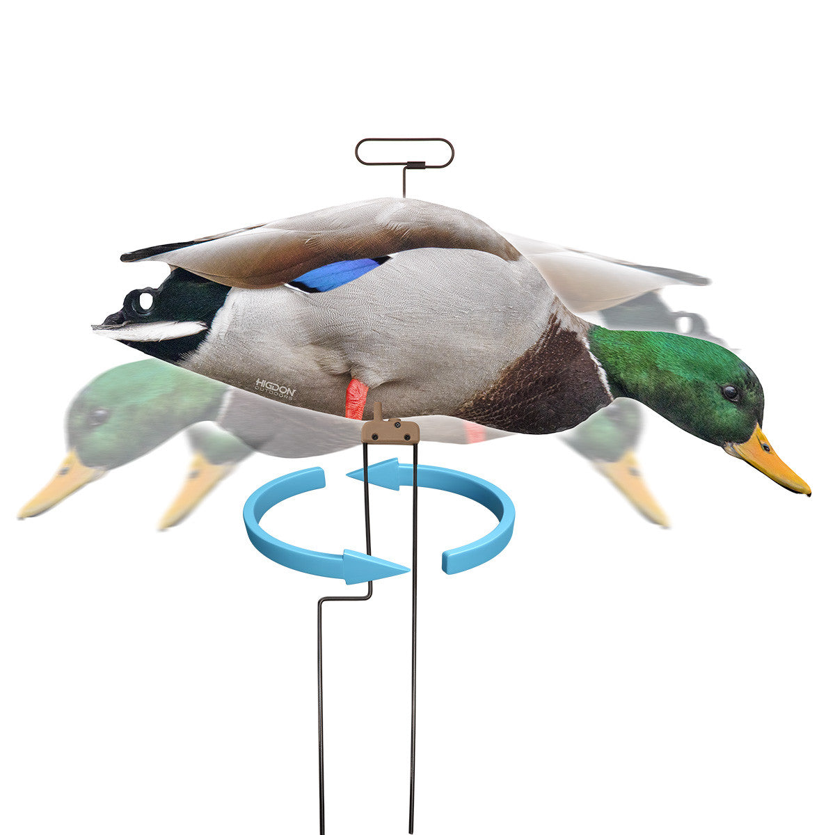 Higdon FLATS Motion Magnum Mallard Silhouette Decoys Image