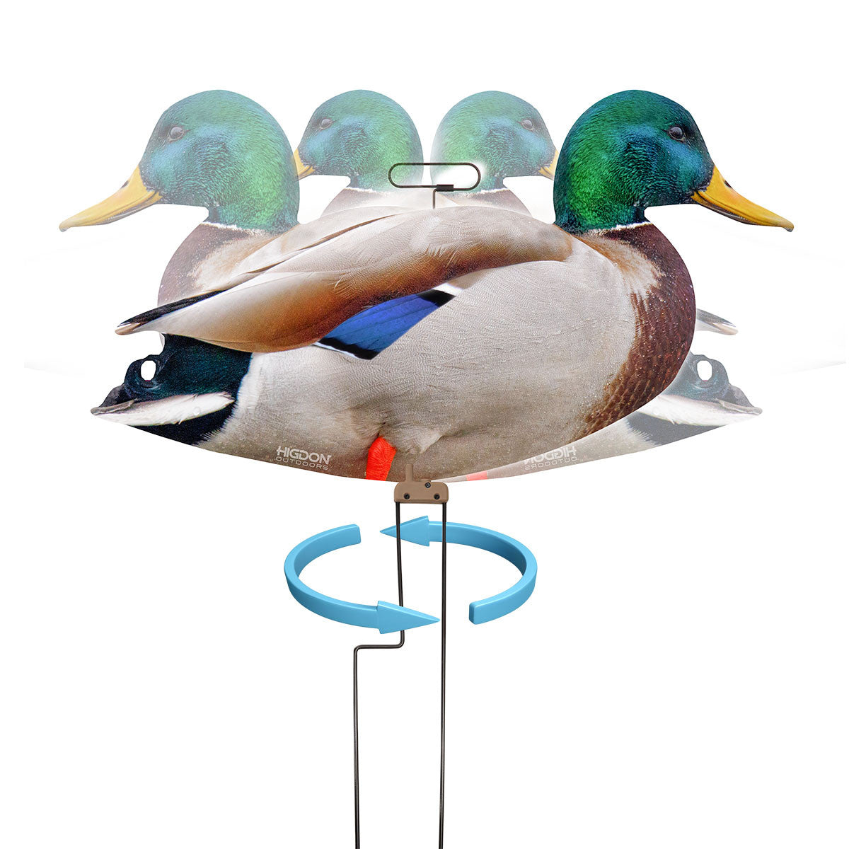 Higdon FLATS Motion Magnum Mallard Silhouette Decoys Image